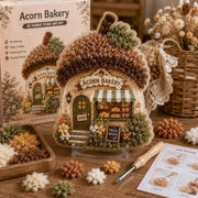 🔥🏡 Whimsical Village 3D Fabric Poke Art Kit thumbnail 10