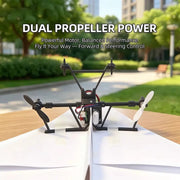 SkyCraft RC Paper Airplane Kit with Gyro Stabilizer and Remote Control thumbnail 5
