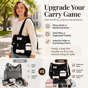 Large-Capacity Multi-Pocket Canvas Tote Bag thumbnail 4