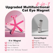 8-in-1 Starfish Cat Eye Magnet - Pink Multi-Effect Magnetic Wand for Cat Eye Gel Polish thumbnail 4