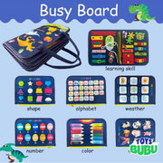 Educational Felt Busy Book thumbnail 2