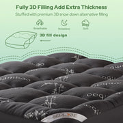 ☁️Cooling Mattress Topper for Back Pain - Extra Thick Fitted Sheet thumbnail 10