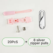Easy Installation Zipper Repair Kit – Durable Construction, Smooth Operation & Wide Compatibility for Clothing/Luggage! thumbnail 33