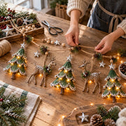 Lighted Woodland Christmas Garland thumbnail 5