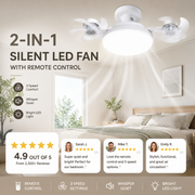 Socket Ceiling Fan Light thumbnail 2