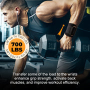 🔥Hot Sale 50% 0FF🔥Heavy Duty Weight Lifting Wrist Hook Straps thumbnail 3