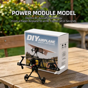 SkyCraft RC Paper Airplane Kit with Gyro Stabilizer and Remote Control thumbnail 6
