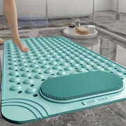 Non-Slip Shower Mat with Foot Massage & Drain Holes thumbnail 7