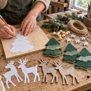 Lighted Woodland Christmas Garland thumbnail 6