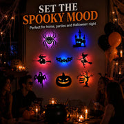 🎃 Halloween LED Silhouette Wall Light Stickers thumbnail 4