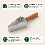 Stainless Steel Melon Slicer - Limited Time Offer thumbnail 5
