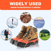 Ice Cleats for Shoes – Anti-Slip Snow Grips for Winter Walking & Hiking thumbnail 6
