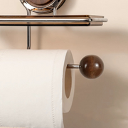 No Drilling Suction Stainless Steel Toilet Paper Holder thumbnail 4