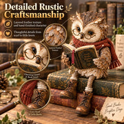 Reading Owl Figurine thumbnail 4