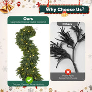 Pre-lit Christmas Cedar Garland thumbnail 5