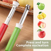 2-in-1 Fruit Corer and Peeler Tool thumbnail 4