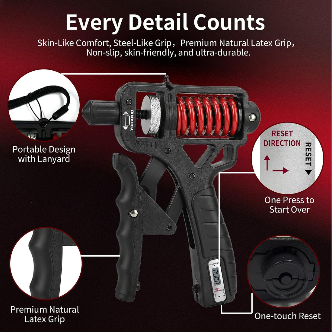 Adjustable Hand Grip Strengthener