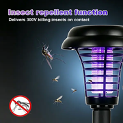 Solar Mosquito Zapper Light – Outdoor Garden Stake Lamp thumbnail 7