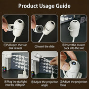 Smart Holographic Star & Ocean 5D Projector thumbnail 10