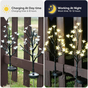 Cherry Blossom Solar Garden Lights thumbnail 9