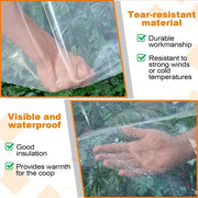 RainShield Pro™ Transparent Waterproof Tarp thumbnail 5