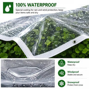 RainShield Pro™ Transparent Waterproof Tarp thumbnail 6