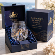 Artisanal Blue Ringed Octopus Glassware thumbnail 15