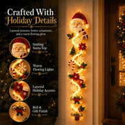 ⏳ Last day! 49% OFF – 🎄✨🎅MerryCascade™ Glowing Christmas Door Hanger thumbnail 4