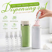 4-in-1 Refillable Travel Dispenser Bottles thumbnail 4