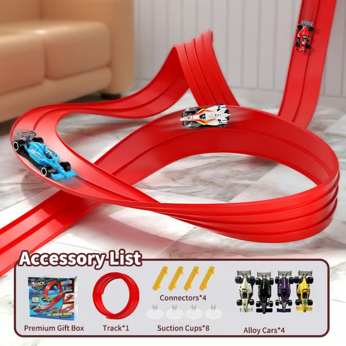 DIY Flexible Racing Track Toy