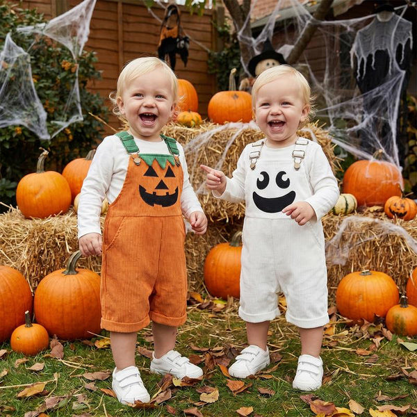 Toddler Halloween Overalls