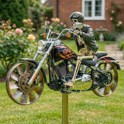Skull Motorcycle Windmill thumbnail 1