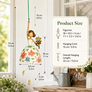 🌈Whimsical Dancing Lady Hanging Ornament thumbnail 12