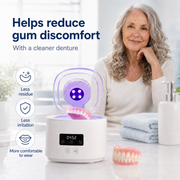 Denture Dome Ultrasonic & UV-C Cleaner thumbnail 2