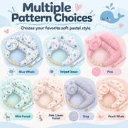 Hands-Free Feeding Cushion with Adjustable Strap & Baby Pillow thumbnail 7