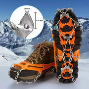 Ice Cleats for Shoes – Anti-Slip Snow Grips for Winter Walking & Hiking thumbnail 7