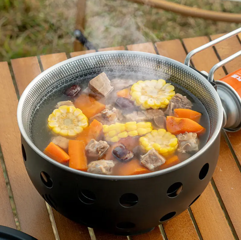 Portable Camping Frying Pan – Outdoor Cooking Skillet