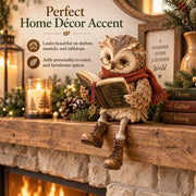 Reading Owl Figurine thumbnail 5