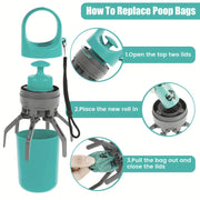 Portable Poop Scooper with Bags thumbnail 4