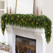 Pre-lit Christmas Cedar Garland thumbnail 3