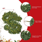 Pre-lit Christmas Cedar Garland thumbnail 8