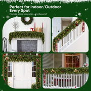 Pre-lit Christmas Cedar Garland thumbnail 6