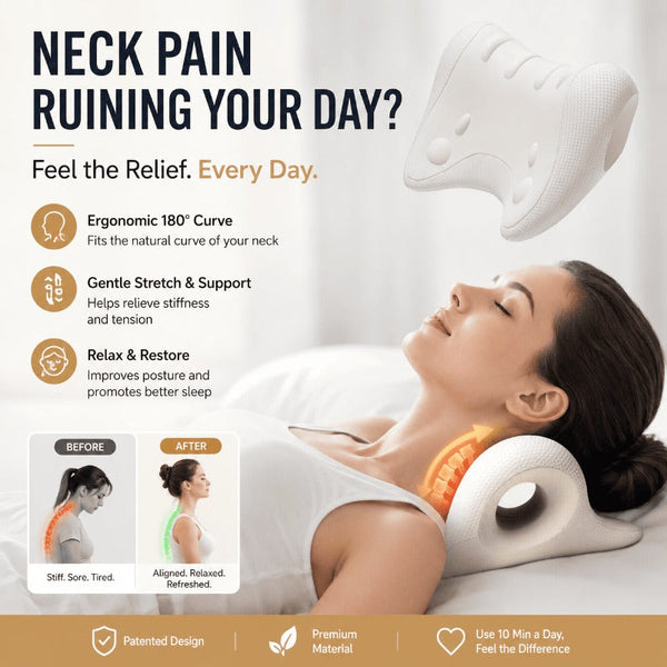 Cervical Traction Neck Pillow