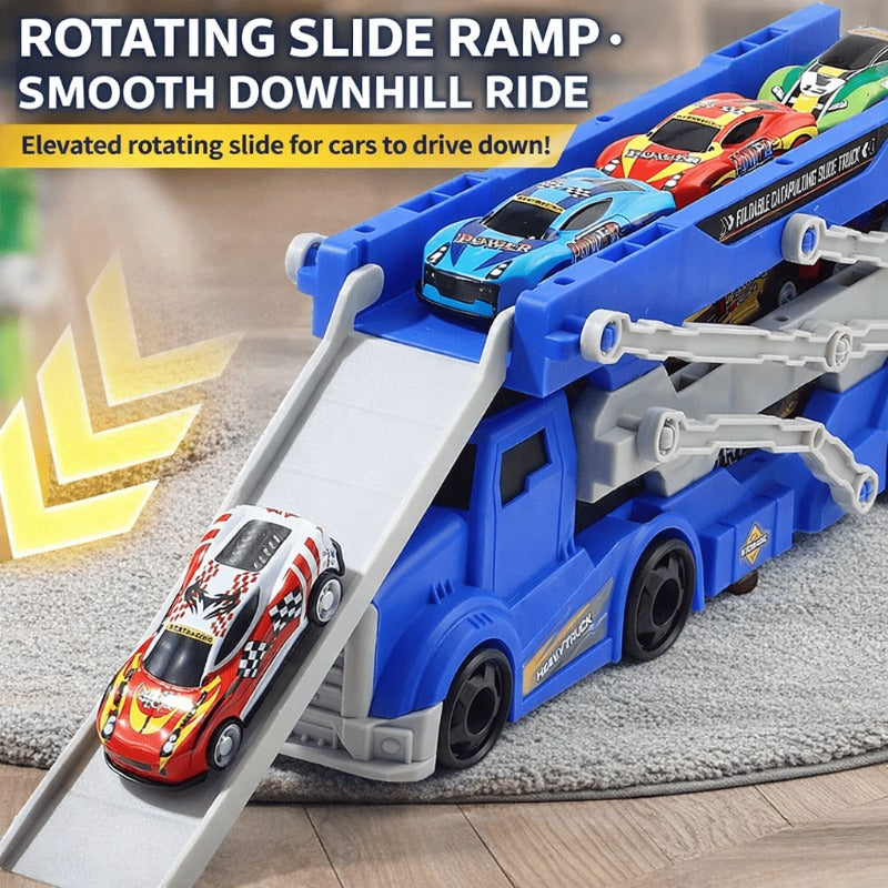 Foldable Catapult Track Carrier
