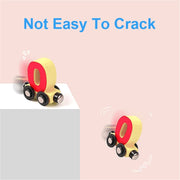 Letters Magnetic Train Puzzle Wooden Toy Car thumbnail 11
