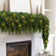 Pre-lit Christmas Cedar Garland thumbnail 9
