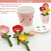 Flower Pot Measuring Spoon Set thumbnail 3