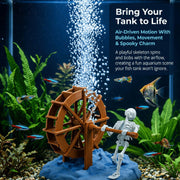 Dynamic Skeleton Aquarium Ornament thumbnail 4