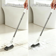 Adjustable Length Stainless Steel Telescopic Long Handle Crevice Cleaning Brush thumbnail 12