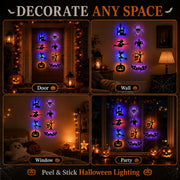 🎃 Halloween LED Silhouette Wall Light Stickers thumbnail 2